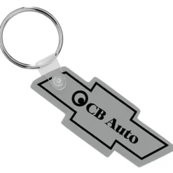 Chevy Bow Tie Soft Keychain - Opaque