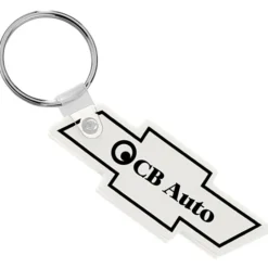 Chevy Bow Tie Soft Keychain - Opaque