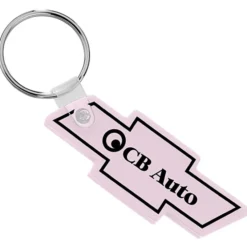 Chevy Bow Tie Soft Keychain - Opaque