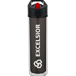 Chiller Insulated Bottle with Two-Tone Flip Straw Lid - 16 oz