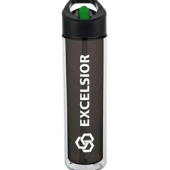 Chiller Insulated Bottle with Two-Tone Flip Straw Lid - 16 oz