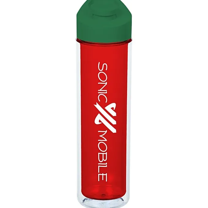 Chiller Insulated Bottle with Flip Carry Lid - 16 oz