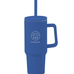 Chill Out Vacuum Mug with Straw - 40 oz. - Laser Engraved