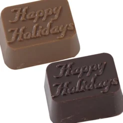 Chocolate Bites - 12-Piece - Silver Box