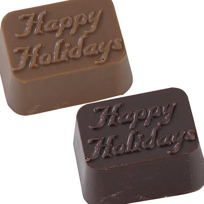 Chocolate Bites - 12-Piece - Silver Box