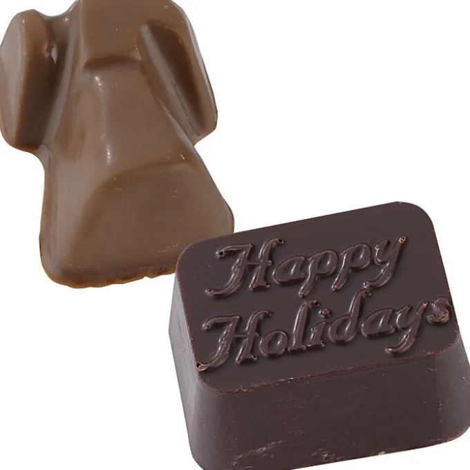 Chocolate Bites - 32-Piece - Silver Box