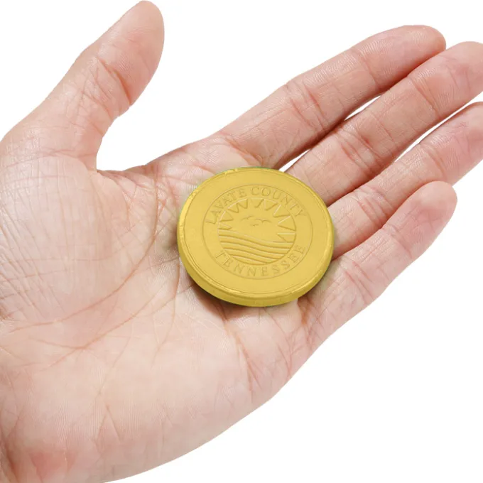 Chocolate Coin - .25 oz