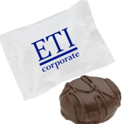 Chocolate Covered Sandwich Cookie - White Wrapper