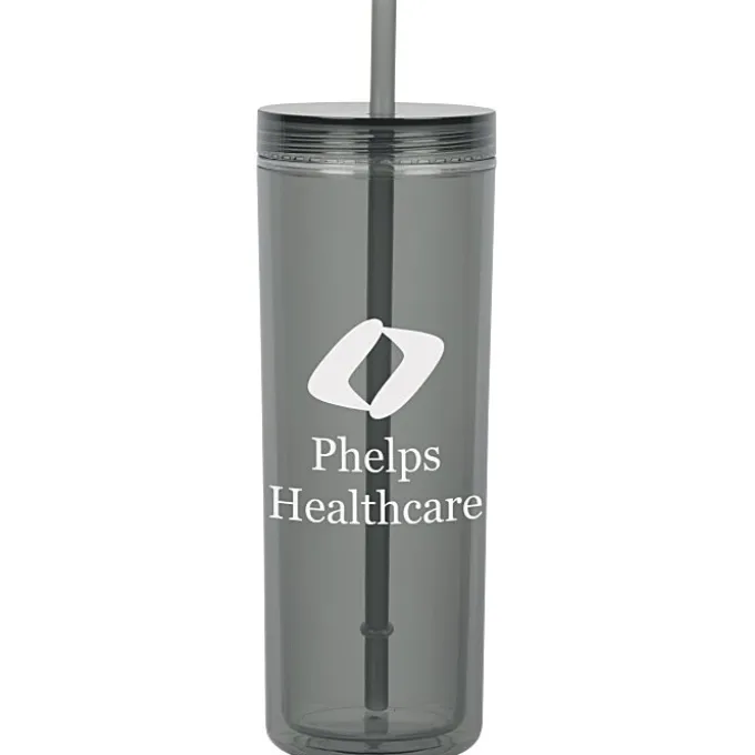 Chroma Acrylic Tumbler with Straw - 16 oz