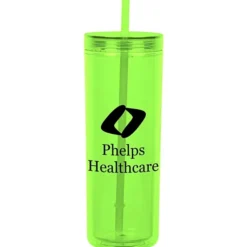 Chroma Acrylic Tumbler with Straw - 16 oz