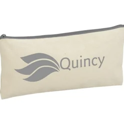 Chroma Zip Cotton Pouch - 5 1/2 inches x 11 inches