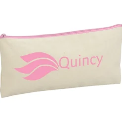 Chroma Zip Cotton Pouch - 5 1/2 inches x 11 inches
