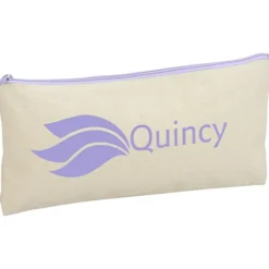 Chroma Zip Cotton Pouch - 5 1/2 inches x 11 inches