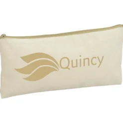 Chroma Zip Cotton Pouch - 5 1/2 inches x 11 inches