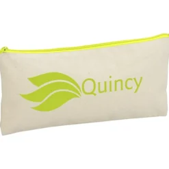Chroma Zip Cotton Pouch - 5 1/2 inches x 11 inches