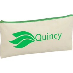 Chroma Zip Cotton Pouch - 5 1/2 inches x 11 inches