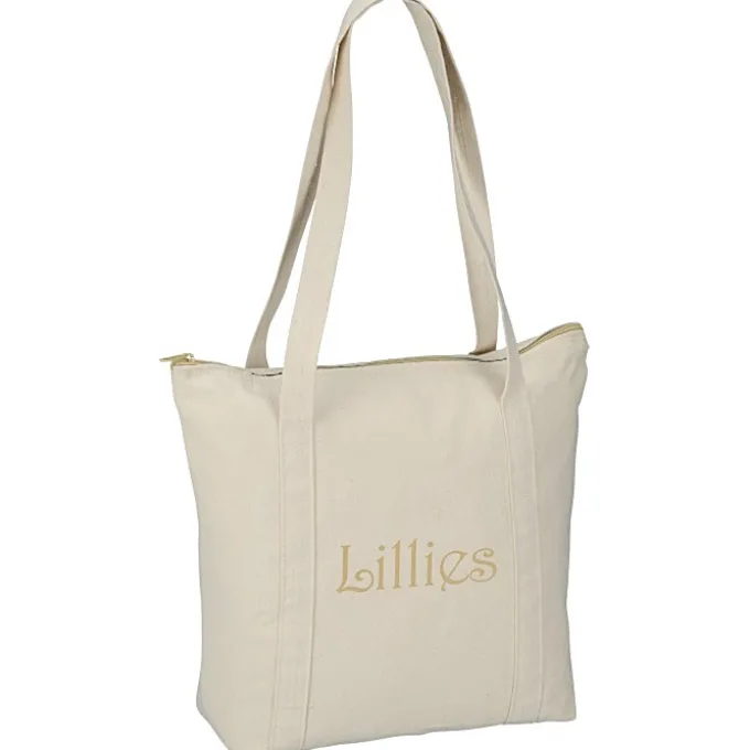 Chroma Zip 10-ounce Cotton Tote - 13 inches x 15 inches