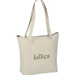 Chroma Zip 10-ounce Cotton Tote - 13 inches x 15 inches