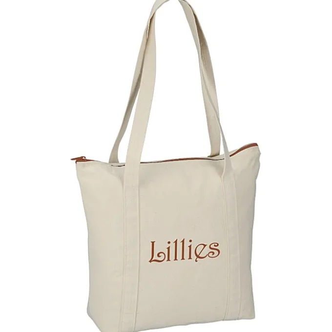 Chroma Zip 10-ounce Cotton Tote - 13 inches x 15 inches