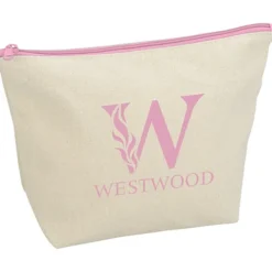 Chroma Zip Tweedle Dee Cotton Pouch - 6 3/8 inches x 9 inches