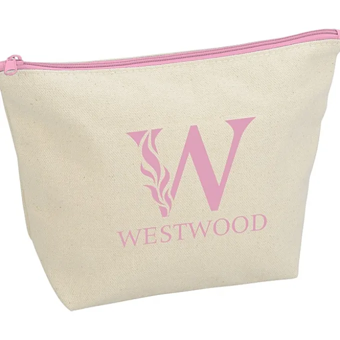 Chroma Zip Tweedle Dee Cotton Pouch - 6 3/8 inches x 9 inches
