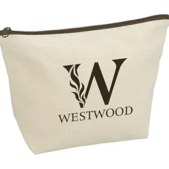Chroma Zip Tweedle Dee Cotton Pouch - 6 3/8 inches x 9 inches
