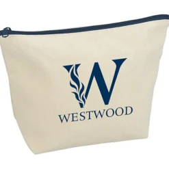 Chroma Zip Tweedle Dee Cotton Pouch - 6 3/8 inches x 9 inches