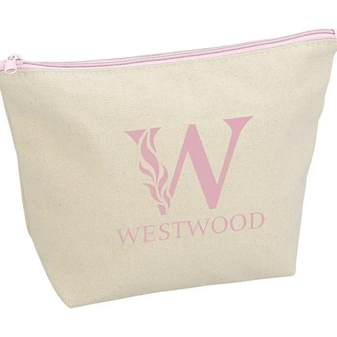 Chroma Zip Tweedle Dee Cotton Pouch - 6 3/8 inches x 9 inches