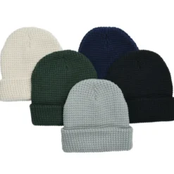 Chunky Waffle Knit Beanie