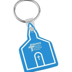 Church Soft Keychain - Translucent