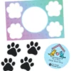 Circle and Paws Vehicle Magnets - 5 3/4 inches x 8 1/2 inches