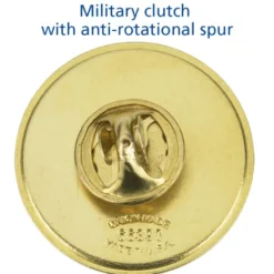 Circle Lapel Pin with Presentation Box