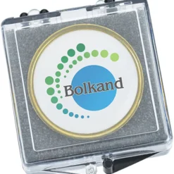 Circle Lapel Pin with Presentation Box