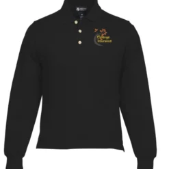 Classic Combed Cotton Pique Long Sleeve Polo