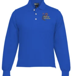 Classic Combed Cotton Pique Long Sleeve Polo