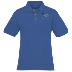Classic Combed Cotton Pique Polo with Pocket