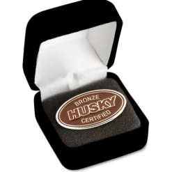 Classic Die Cast Lapel Pin - Oval - Gift Box