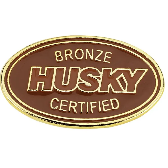 Classic Die Cast Lapel Pin - Oval