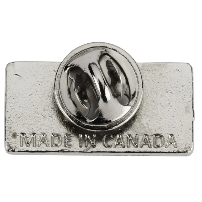 Classic Die Cast Lapel Pin - Rectangle
