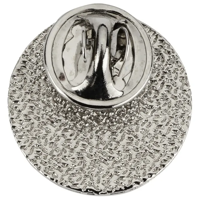 Classic Die Cast Lapel Pin - Round - Gift Box