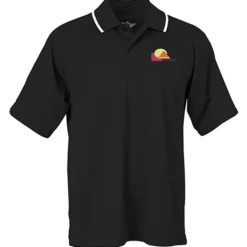 Classic Moisture Wicking Tipped Polo - Men's