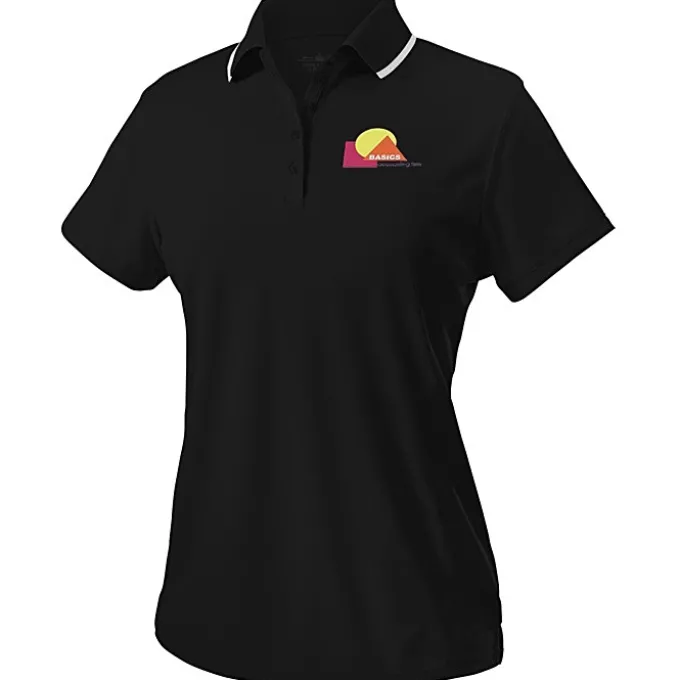 Classic Moisture Wicking Tipped Polo - Ladies'