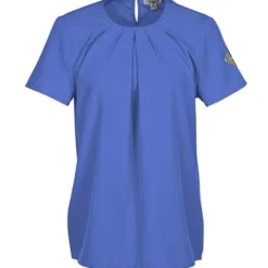 Classic Stretch Jewel Neck Blouse - Ladies'