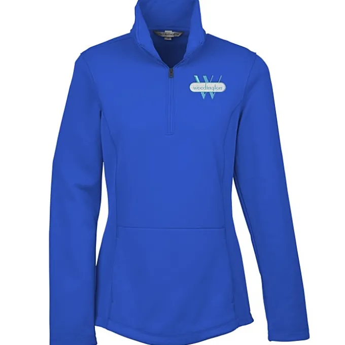 Clean Face Fleece 1/4-Zip Pullover - Ladies'