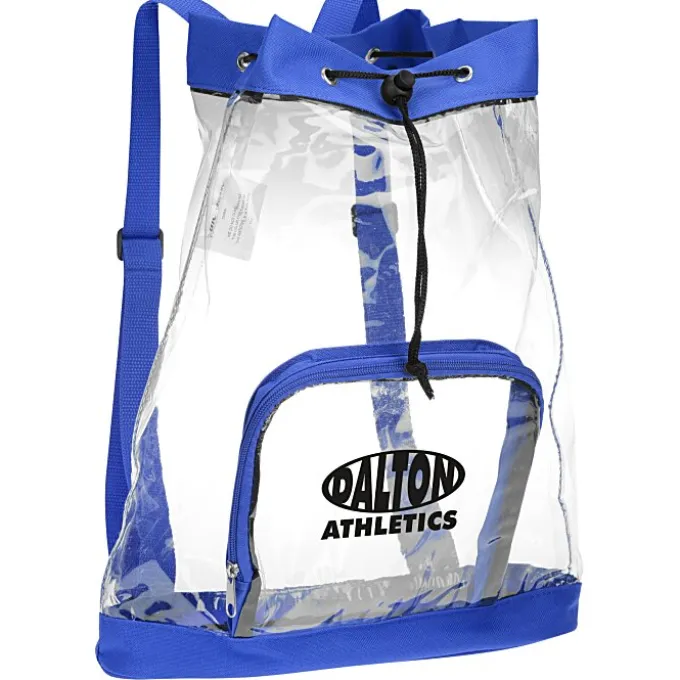 Clear Game Cinch Backpack