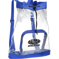 Clear Game Cinch Backpack
