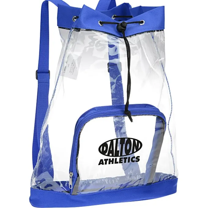 Clear Game Cinch Backpack