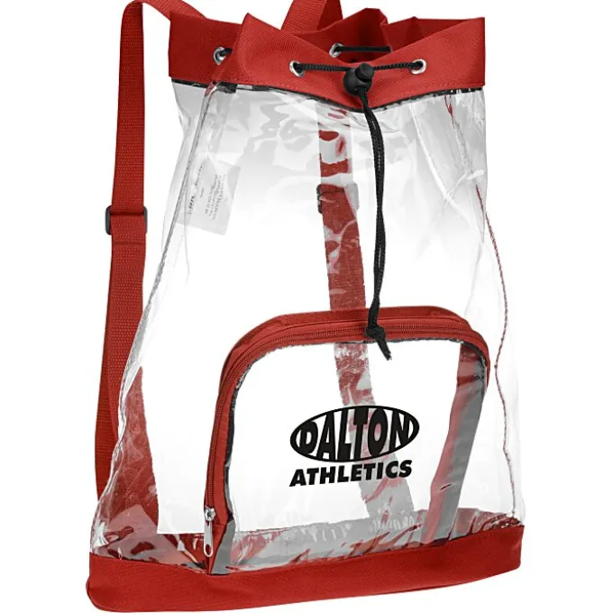 Clear Game Cinch Backpack