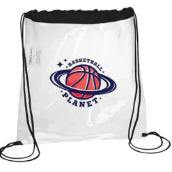 Clear Game Drawstring Sportpack - Full Color