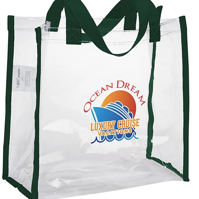 Clear Game Tote - Full Color